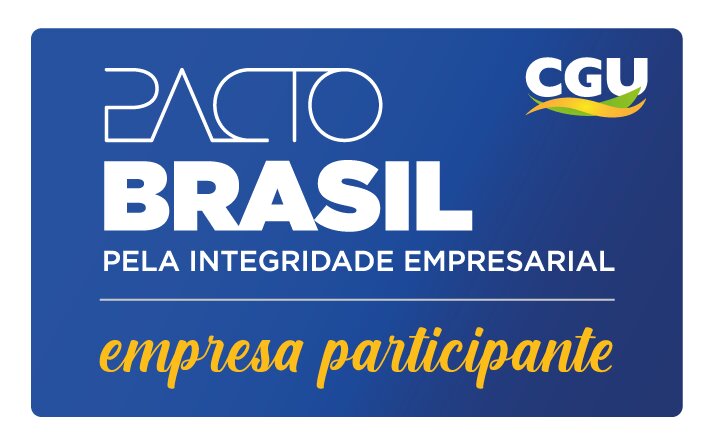 selo Pacto Brasil pela Integridade Empresarial